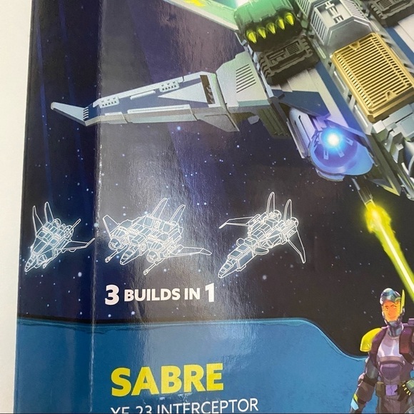 Snap Ships Build to Battle Sabre XF-23 Interceptor 3 Builds in 1 - Picture 4 of 9